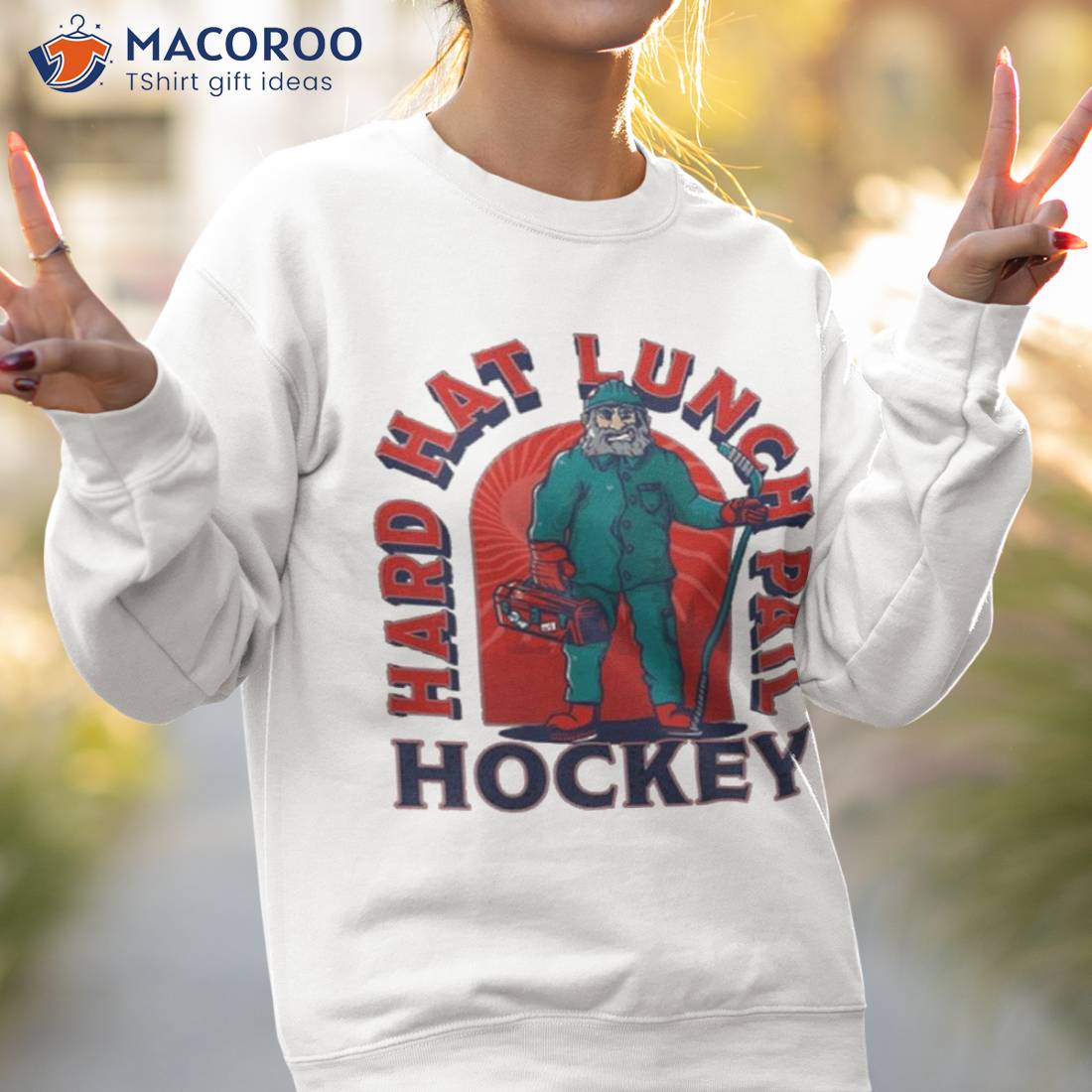 Hard Hat Lunch Pail Hockey Frankie Borrelli Shirt Hard Hat Lunch Pail Hockey Frankie Borrelli Shirt