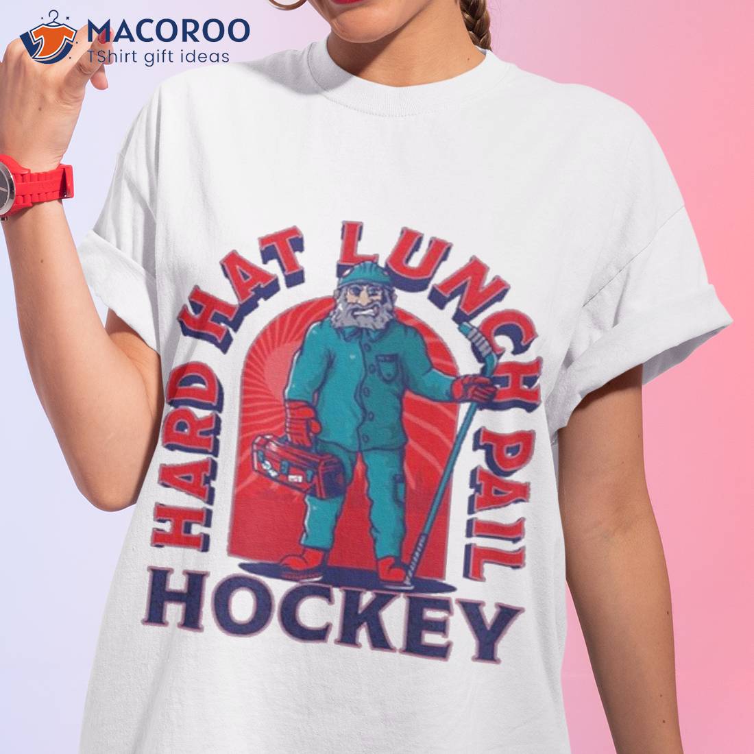 Hard Hat Lunch Pail Hockey Frankie Borrelli Shirt Hard Hat Lunch Pail Hockey Frankie Borrelli Shirt