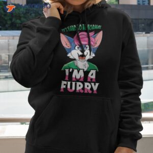 Hard Normal Fox Proud Furry Tail Ear Person Cosplay Shirt