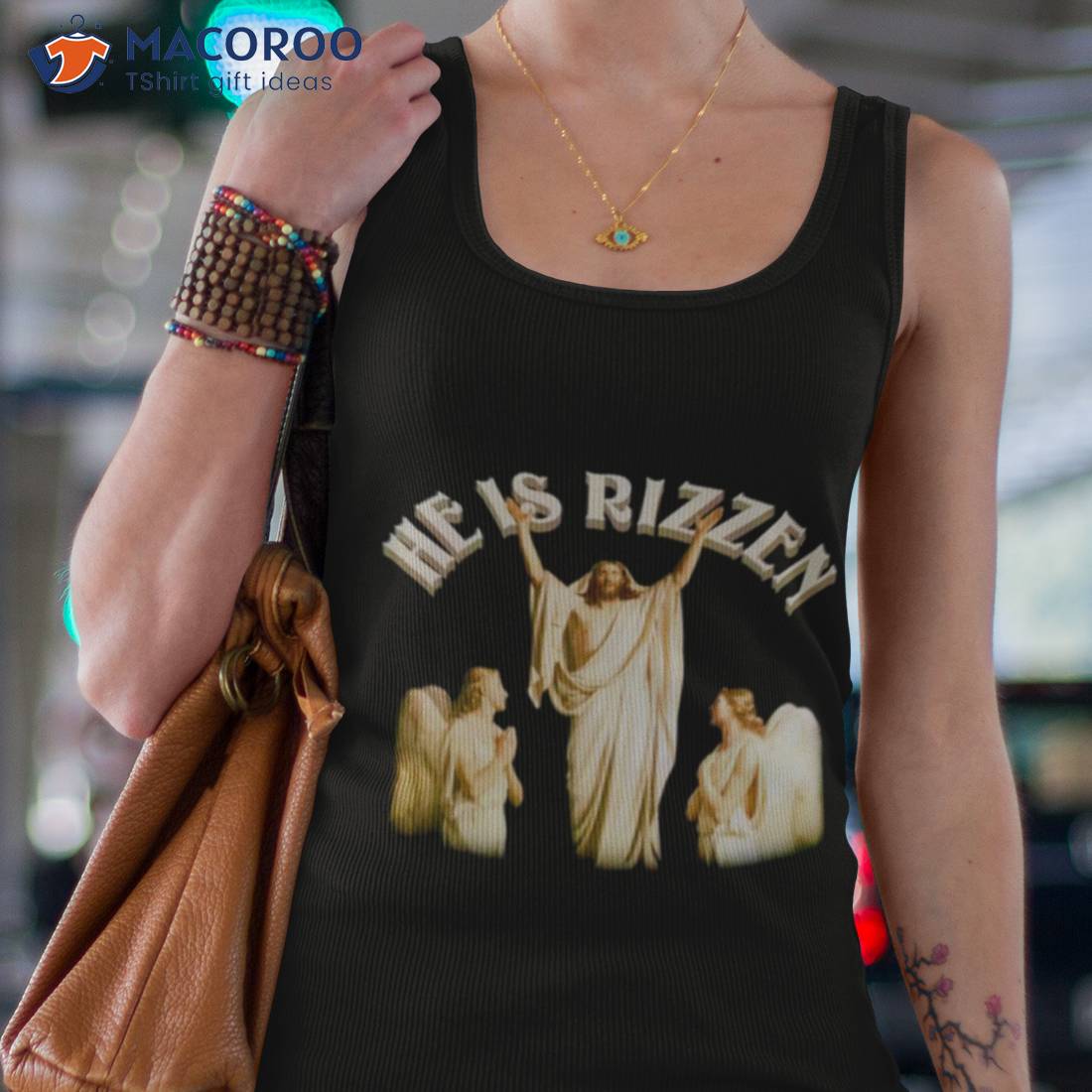 He Is Rizzen Jesus Shirt He Is Rizzen Jesus Shirt