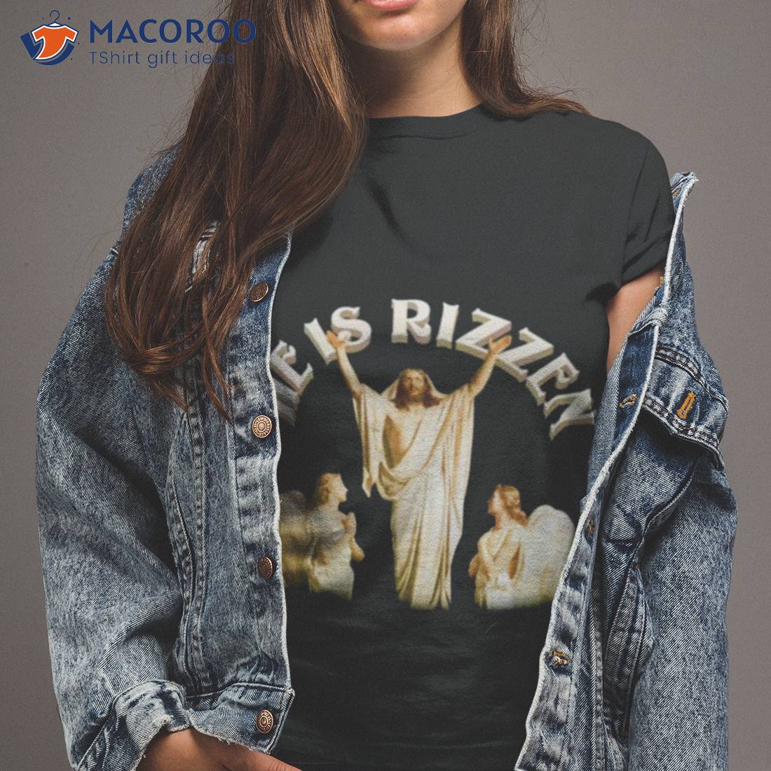 He Is Rizzen Jesus Shirt He Is Rizzen Jesus Shirt