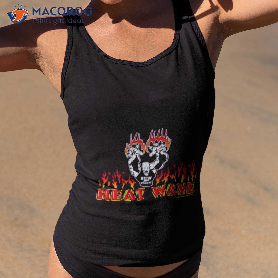 Heather Charcoal Ecw Heat Wave Shirt Heather Charcoal Ecw Heat Wave Shirt