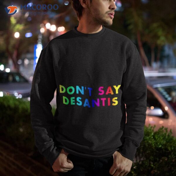 Henry Amador Batten Don’t Say Desantis Shirt