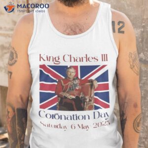 his majesty king charles coronation king charles iii shirt tank top