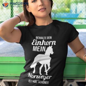 horse equestrian riding norwegian shirt tshirt 1