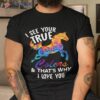 Horse Owner Autism Awareness Different Shirt