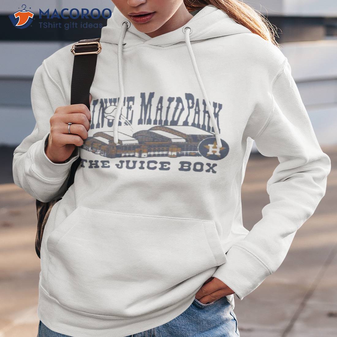 Houston Astros Minute Maid Park The Juice Box Baseball Shirt