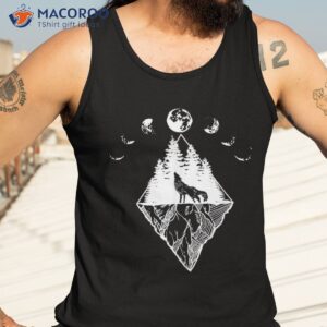 Howling Wolf Phases Of The Moon Shirt 3 howling wolf phases of the moon shirt tank top 3