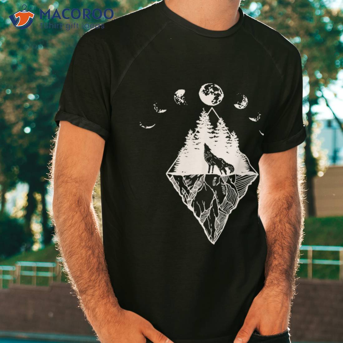 Howling Wolf Phases Of The Moon Shirt Howling Wolf Phases Of The Moon Shirt