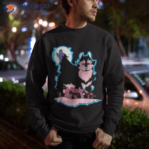 hunter amp acirc amp 128 amp 153 s wolf owl house shirt sweatshirt