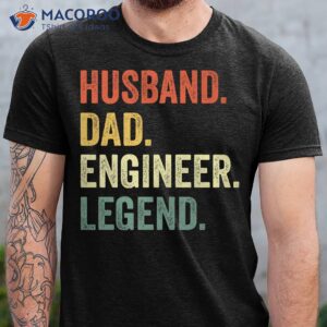 Husband Dad Engineer Legend T-shirt