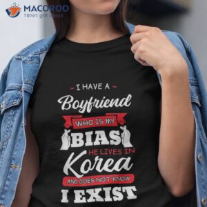 I Have A Boyfriend Korea Kpop Oppa Fingerheart Shirt