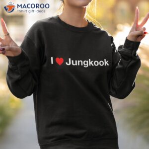 i heart jungkook shirt sweatshirt 2