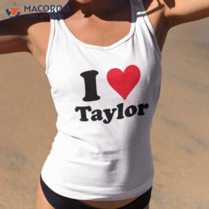 i heart taylor first name love personalized shirt tank top 2