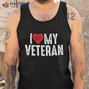 i love my veteran shirt tank top