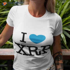 i love xrp ripple crypto blue heart blue protocol shirt tshirt 3