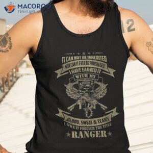 i own it forever the title us army ranger veteran shirt tank top 3