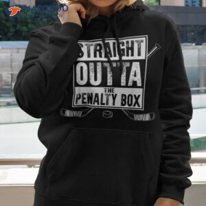 ice hockey player gift straight outta the penalty box shirt hoodie 2