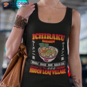 ichiraku ramen hidden leaf village shirt tank top 4