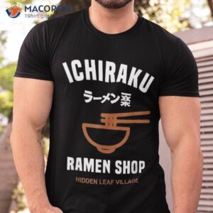 Ichiraku Ramen Shop Hidden Leaf Village Japanese Anime Shirt