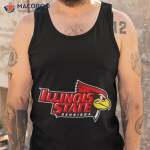 illinois state redbirds primary team logo shirt tank top