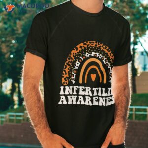 In April We Wear Orange Infertility Awareness Week Ivf Shirt