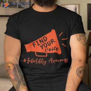 In April We Wear Orange Infertility Awareness Week Ivf Shirt