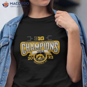 Iowa Hawkeyes Big Ten Champs Basketball 2023 Shirt