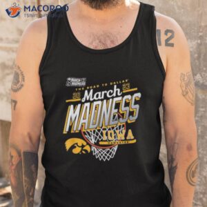 iowa hawkeyes march madness 2023 basketball shirt tank top