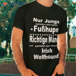 Irish Wolfhound Wolf Hound Dog Mom Definition Cute From Shirt