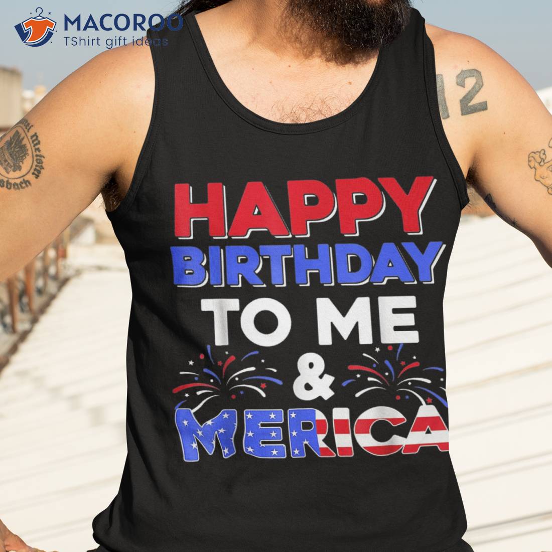 Happy 4th Of July Independence America' Unisex Baseball T-Shirt