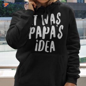 it was papa amp acirc amp 128 amp 153 s idea shirt youth boys girls kids hoodie 2