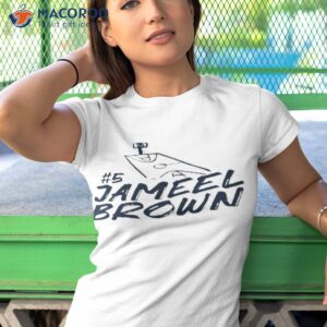 jameel brown 5 chalk shirt tshirt 1