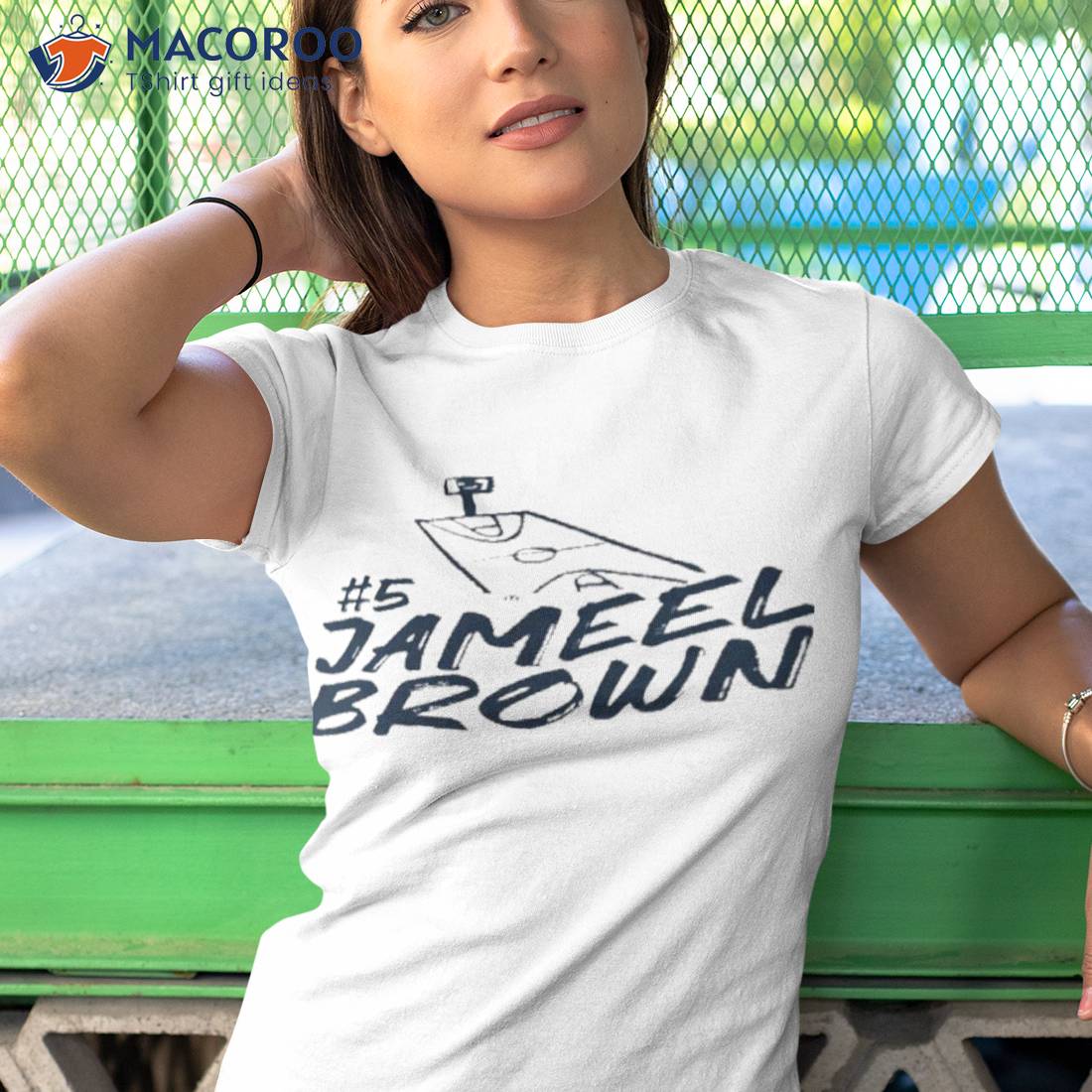 Jameel Brown 5 Chalk Shirt Jameel Brown 5 Chalk Shirt