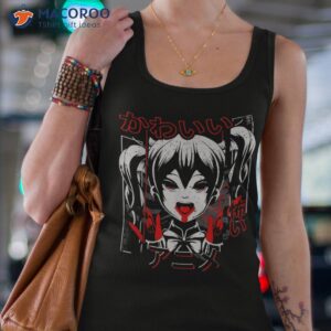 japanese anime girl scary creepy dark kawaii shirt tank top 4