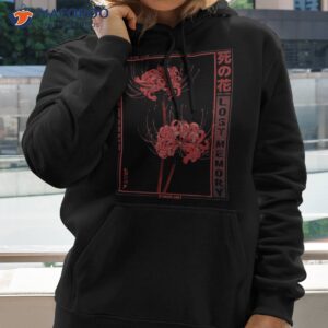 japanese spider lily soft grunge anime aesthetic flower shirt hoodie 2