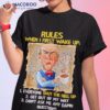 Jeff Dunham Rules When I First Wake Up Shut The Hell Up Shirt