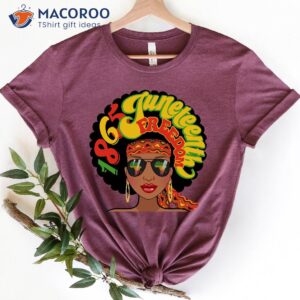 juneteenth afro freeish t shirt 2