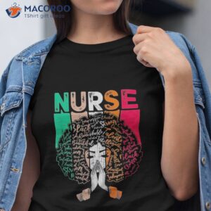 Juneteenth Black History Month Nurse Melanin African Shirt