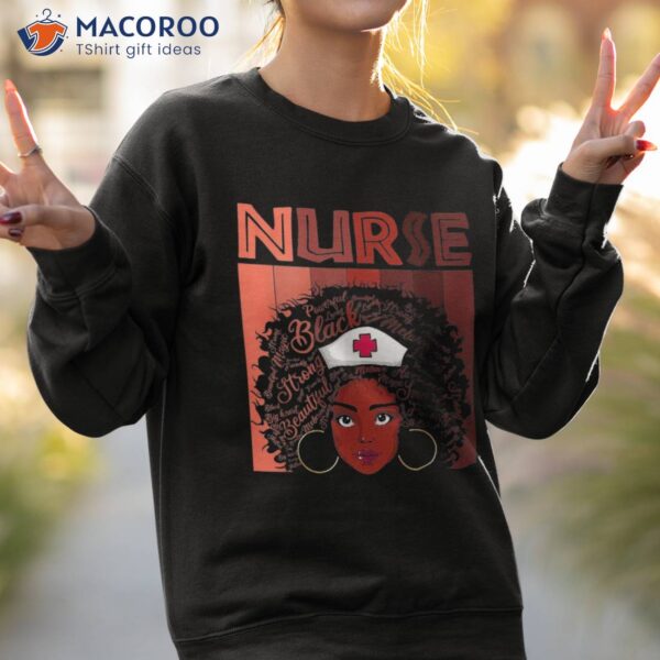 Juneteenth Black Nurse T-Shirt