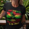 Juneteenth Celebrating Black Freedom 1865 Shirt