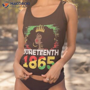 juneteenth is my independence day black women black pride shirt tank top 1