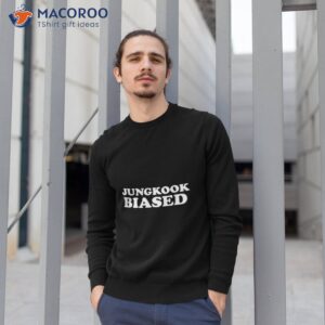 jungkook biased shirt sweatshirt 1