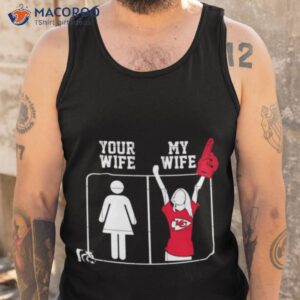 kansas city chiefs your wife my wife shirt tank top