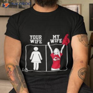 kansas city chiefs your wife my wife shirt tshirt