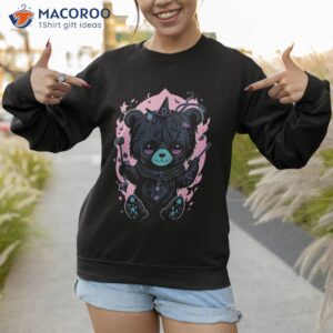 kawaii pastel goth cute creepy witchy bear shirt sweatshirt