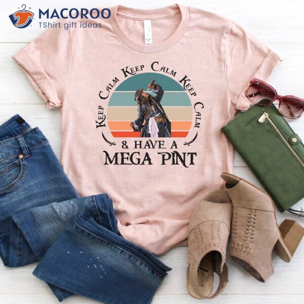 Keep Calm And Have A Mega Print T-Shirt