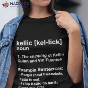 kellic definition the shipping of kellin quinn and vic fuentes shirt tshirt 1