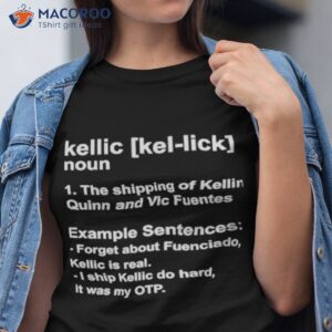 kellic definition the shipping of kellin quinn and vic fuentes shirt tshirt