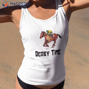 kentucky horse racing derby time party shirt tank top 2